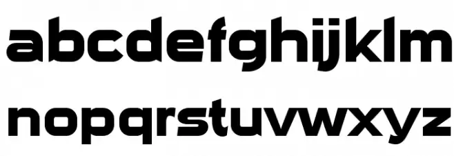 Sui Generis Bold Font LOWERCASE