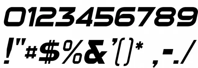Sui Generis Italic خط محارف أخرى