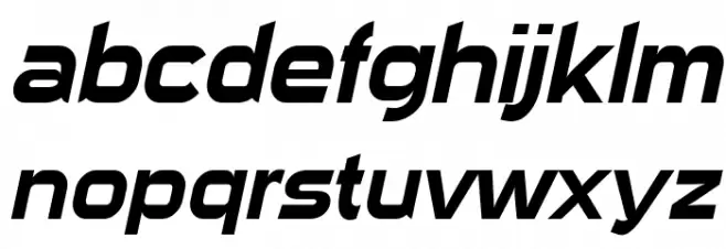 Sui Generis Italic خط أحرف صغيرة