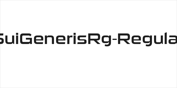 SuiGenerisRg-Regular Logo