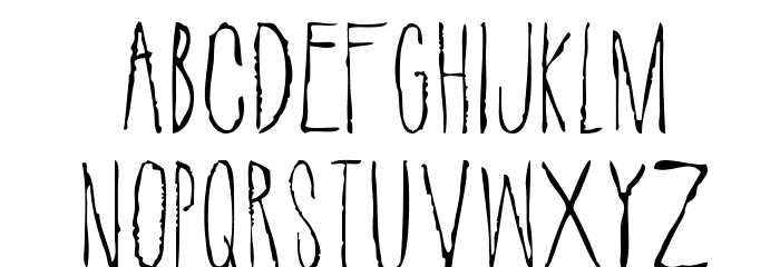 SuicideDraft-Regular Font LOWERCASE