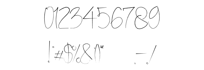 Suillirre Font OTHER CHARS