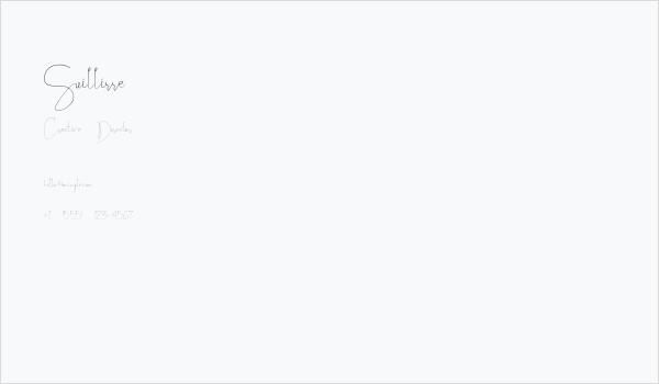 Suillirre Business Card