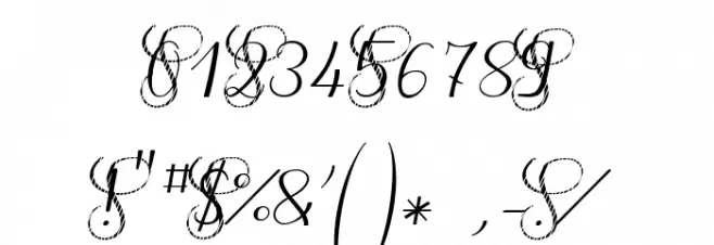 Suilly la Tour-Demo Font OTHER CHARS