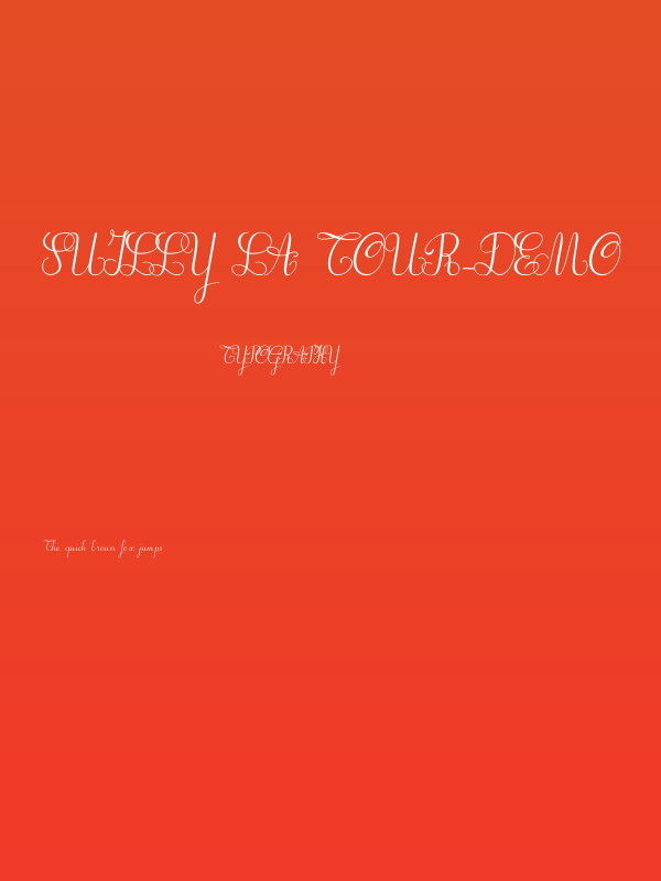 Suilly la Tour-Demo Poster