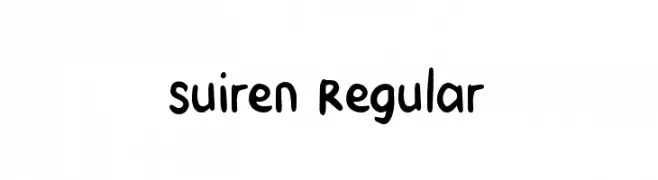 Suiren Regular  لخطوط تنزيل