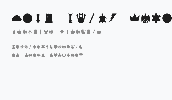 Suit Icons Regular Business Card