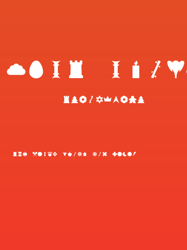 Suit Icons Regular Poster