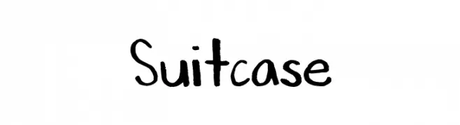 Suitcase  font caratteri gratis