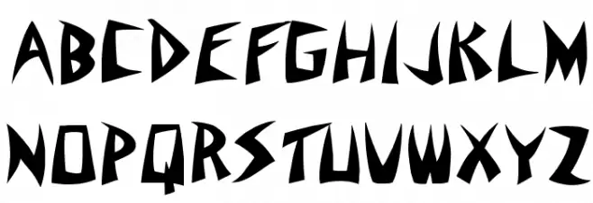 Suitribe Venice Style Font Litere mari