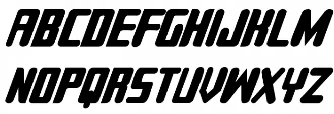 Sujeta Bold Italic フォント 大文字