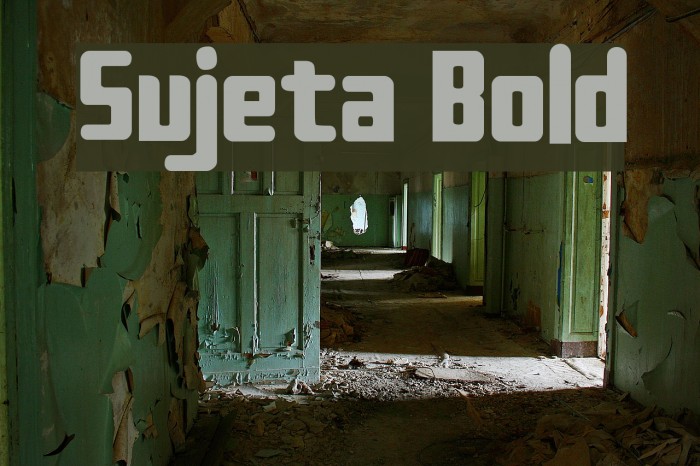 Sujeta Bold Font examples