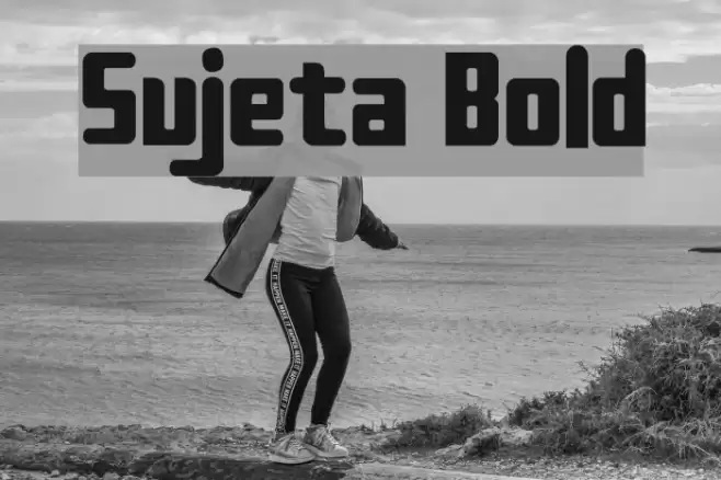 Sujeta Bold フォント examples