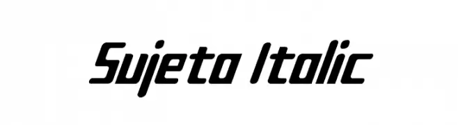Sujeta Italic  Free Fonts Download