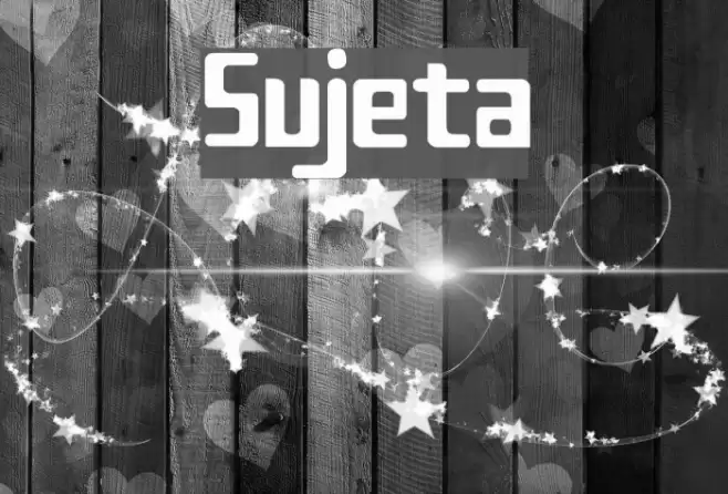 Sujeta フォント examples