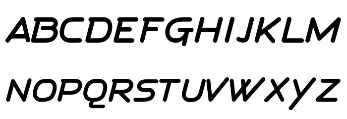 Sujun Oblique フォント 大文字