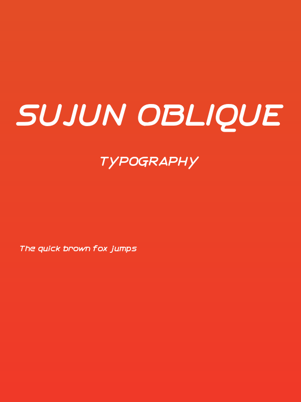 Sujun Oblique Poster