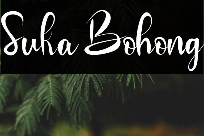 Suka Bohong Example 1