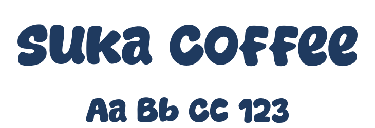 Suka Coffee Font Preview