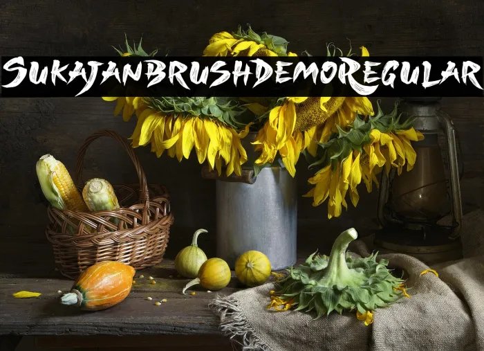 Sukajan Brush Demo Regular Example 3