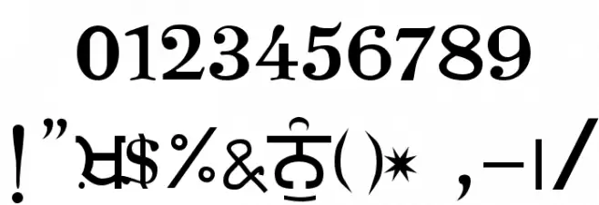 Sukhmani Font OTHER CHARS