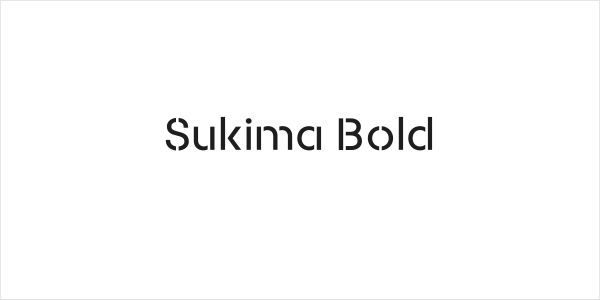 Sukima Bold Logo
