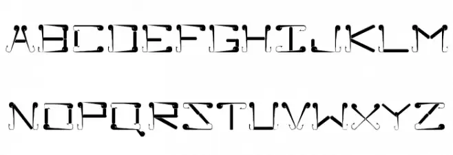 Sukolilo Typeface Regular फ़ॉन्ट अपरकेस