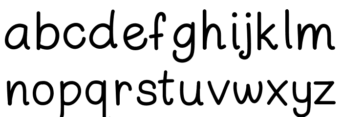 SulatKamayRegular Font LOWERCASE