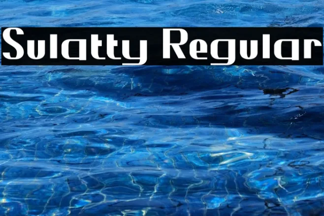 Sulatty Regular Example 2
