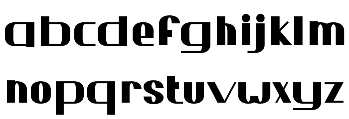 Sulatty Regular Font LOWERCASE