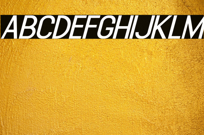 Sulcant-Italic Example 1