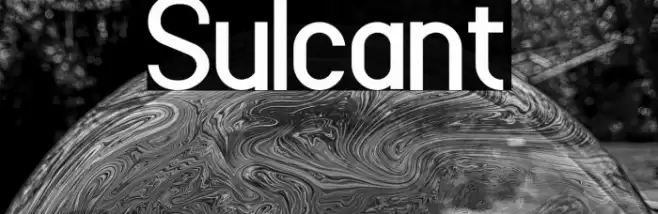 Sulcant Font examples