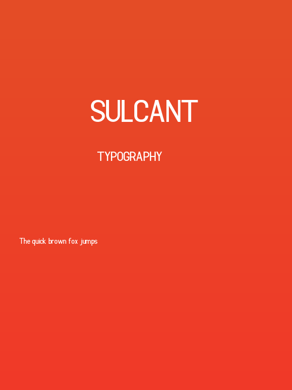Sulcant Poster