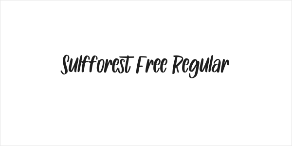 Sulfforest Free Regular Logo