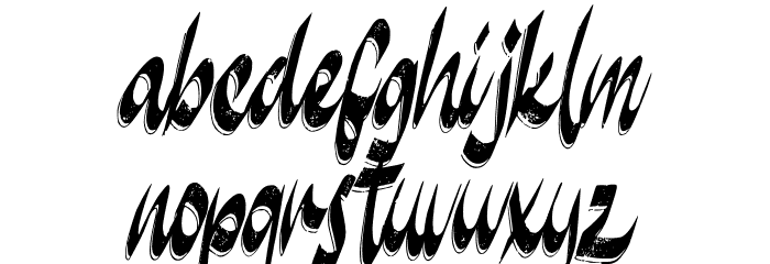 Sulifec FREE Font LOWERCASE