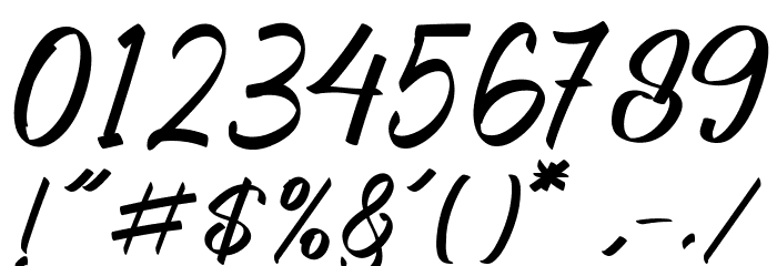 Sullistia Font OTHER CHARS