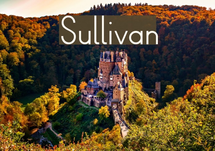 Sullivan Font examples