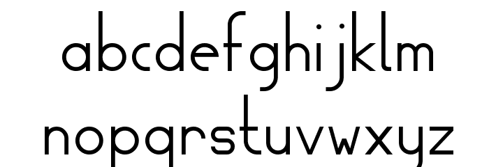Sullivan Font LOWERCASE