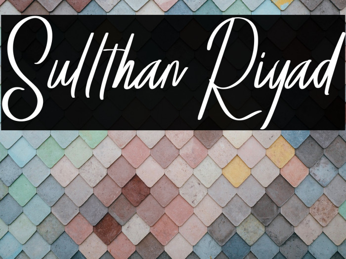 Sullthan Riyad Example 3