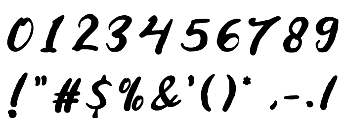 Sulmira Font OTHER CHARS