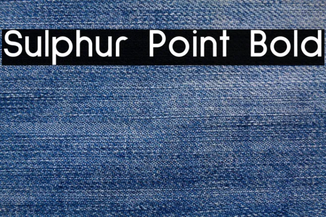 Sulphur Point Bold Example 1