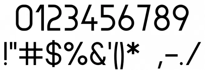 Sulphur Point Regular Font OTHER CHARS