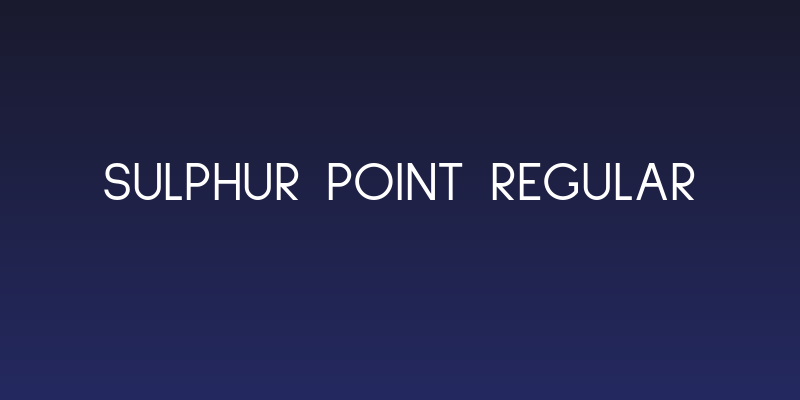 Sulphur Point Regular Social Header