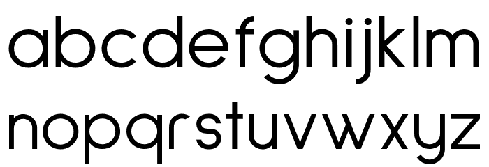 Sulphur Point Regular Font LOWERCASE