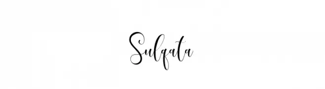 Sulqata  font caratteri gratis