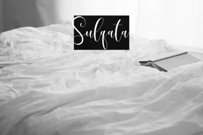 Sulqata Font examples