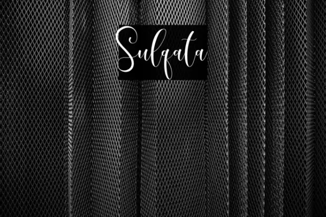 Sulqata Font examples