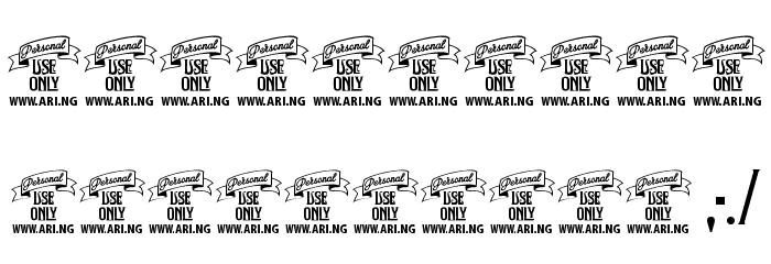 Sultan Cafe Decor PERSONAL USE Font OTHER CHARS