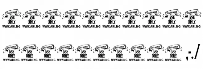 Sultan Cafe PERSONAL USE Font OTHER CHARS