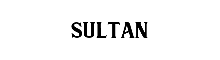 Sultan  Free Fonts Download